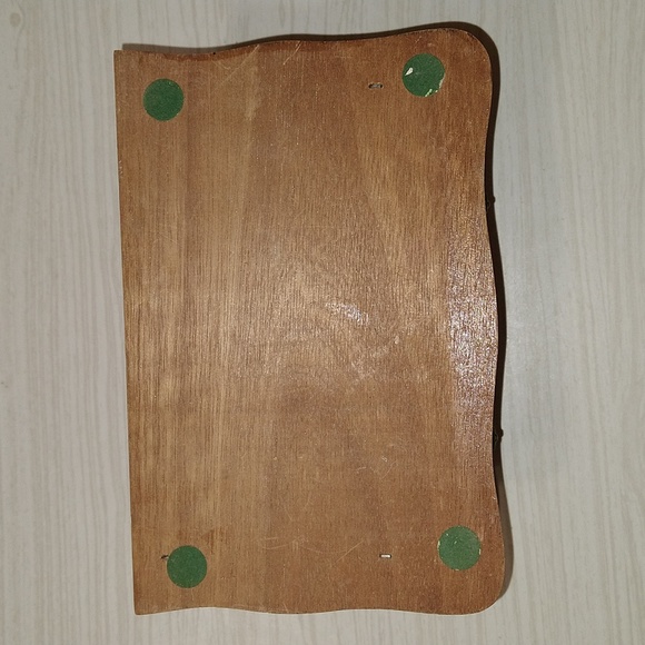 Vintage Wooden Ring/Earring Jewelry Box - Picture 11 of 11